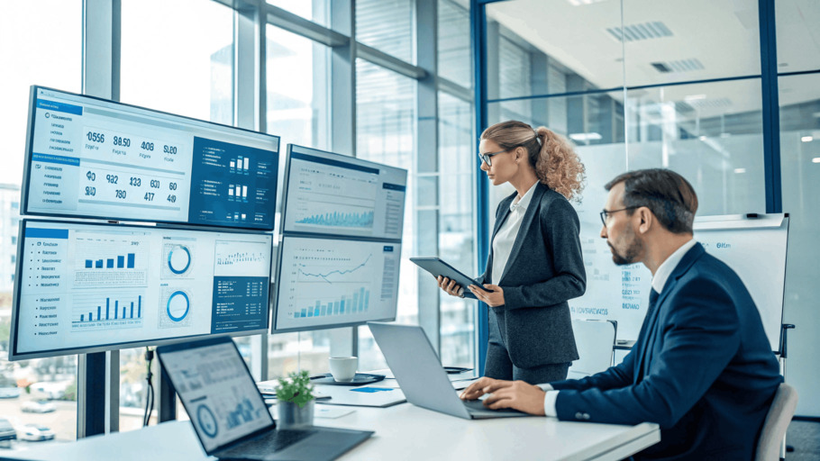 Vendor risk & compliance summary chart