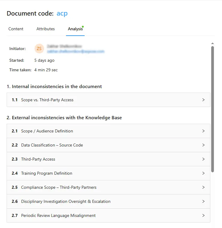 AI Document Analysis